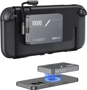 Magnetic Power Bank 10000mAh for Nintendo Switch 2, +3.5-8H Playtime Magnetic Power Bank 10000mAh for Nintendo Switch 2, +3.5-8H Playtime