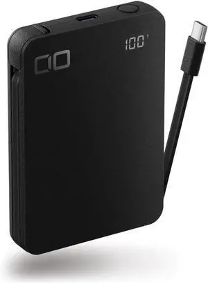 SMARTCOBY EX04 5000mAh Power Bank with Built-in USB-C Cable (Black) SMARTCOBY EX04 5000mAh Power Bank with Built-in USB-C Cable (Black)