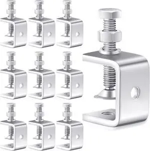 20 Pcs Stainless Steel C Clamps Heavy Duty 1 3/16 Inch Mini Clamp with Stable Wide Jaw Opening Small Screw Clamps for Metal Working Mounting Woodworking 20 Pcs Stainless Steel C Clamps Heavy Duty 1 3/16 Inch Mini Clamp with Stable Wide Jaw Opening Small Screw Clamps for Metal Working Mounting Woodworking