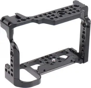 Camera Cage Video Filmmaking Stabilizer Rig Aluminium Alloy Extension Frame with Cold Shoe and 1/4" 3/8" Screw Mouting for Nikon Z5/Z6/Z7/Z6II/Z7II Camera Camera Cage Video Filmmaking Stabilizer Rig Aluminium Alloy Extension Frame with Cold Shoe and 1/4" 3/8" Screw Mouting for Nikon Z5/Z6/Z7/Z6II/Z7II Camera