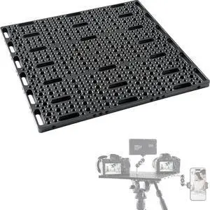 CP3030 Multi-Functional Cheese Plate with 1/4" & 3/8" Threads, Mounting Cheese Plate for Expansion Mounting Switching Cheeseplate Square Base Camera Easy Plate(11.8" x 11.8" x0.39") CP3030 Multi-Functional Cheese Plate with 1/4" & 3/8" Threads, Mounting Cheese Plate for Expansion Mounting Switching Cheeseplate Square Base Camera Easy Plate(11.8" x 11.8" x0.39")