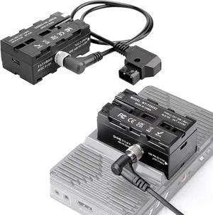 D-Tap to NP-F550 Dummy Battery,Double-Sided NPF 570/770/970 Battery Coiled Cable with Type-C Port Power 3 Devices Compatible with LED Light, Feelworld,Atomos Ninja/Shinobi Monitor/Transmitter etc D-Tap to NP-F550 Dummy Battery,Double-Sided NPF 570/770/970 Battery Coiled Cable with Type-C Port Power 3 Devices Compatible with LED Light, Feelworld,Atomos Ninja/Shinobi Monitor/Transmitter etc