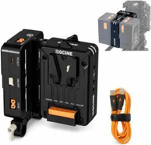VM-HS2 Hot-Swap V-Mount Battery Plate with USB-C PD 100W VM-HS2 Hot-Swap V-Mount Battery Plate with USB-C PD 100W
