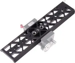 10" Lightweight Dovetail Plate Bottom Tripod Mount Baseplate with 1/4"-20 & 3/8"-16 Mounting Screw Compatible with BMPCC 4K 6K GH5 S1H A6 A7 A7S3 DSLR Camera Cage for Tilta Standard Baseplate 10" Lightweight Dovetail Plate Bottom Tripod Mount Baseplate with 1/4"-20 & 3/8"-16 Mounting Screw Compatible with BMPCC 4K 6K GH5 S1H A6 A7 A7S3 DSLR Camera Cage for Tilta Standard Baseplate