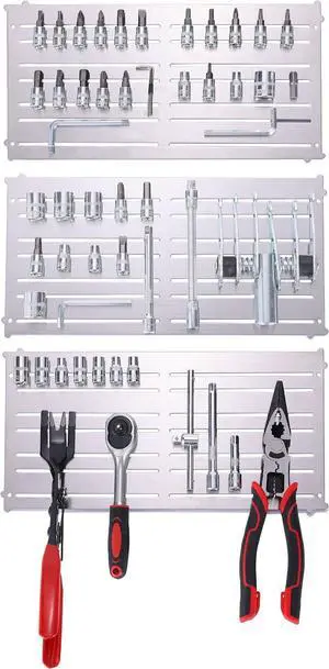 Magnetic Tool Holder & Pad, Mechanic Tool Tray, Magnetic Parts Mat, Automotive Organizer for Screws, Bolts, Wrench and Socket, Super Strong Magnets Stay Vertical, Horizontal and Upside Down (Set of 3) Magnetic Tool Holder & Pad, Mechanic Tool Tray, Magnetic Parts Mat, Automotive Organizer for Screws, Bolts, Wrench and Socket, Super Strong Magnets Stay Vertical, Horizontal and Upside Down (Set of 3)