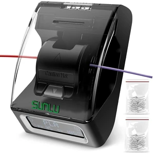 SUNLU Filament Connector Splicer with 400Pcs PTFE Sleeve for 1.75mm 3D Printer Filament Fast Heating to 240°C, Compatible with PLA PETG TPU ABS PA Nylon SUNLU Filament Connector Splicer with 400Pcs PTFE Sleeve for 1.75mm 3D Printer Filament Fast Heating to 240°C, Compatible with PLA PETG TPU ABS PA Nylon