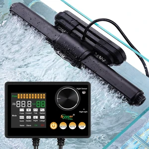 Intelligent Aquarium Wave Maker Adjustable Saltwater/Freshwater Circulation Pump with 6 Waves, Night/Feed/Wireless Modes, Magnetic Holder & Display Controller Memory Function (50W) Intelligent Aquarium Wave Maker Adjustable Saltwater/Freshwater Circulation Pump with 6 Waves, Night/Feed/Wireless Modes, Magnetic Holder & Display Controller Memory Function (50W)