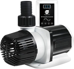DC-4000 Silent Swirl Controllable DC Aquarium Pump, 25W 1050GPH Marine Wavemaker Return Pump with Sine Wave Controller for Salt/Freshwater Coral Reef & Sump Circulation DC-4000 Silent Swirl Controllable DC Aquarium Pump, 25W 1050GPH Marine Wavemaker Return Pump with Sine Wave Controller for Salt/Freshwater Coral Reef & Sump Circulation