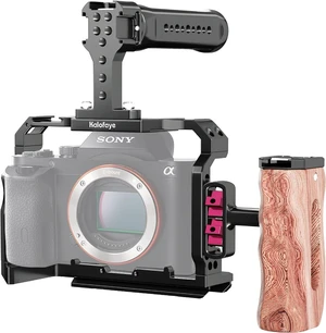 Aluminum Alloy Camera Cage Replacement Kit for A7III/A7II Aluminum Alloy Camera Cage Replacement Kit for A7III/A7II