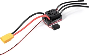 120A Waterproof 2-4S LiPo Sensorless Brushless ESC Speed Controller for 1/10 RC Car, Truck, Buggy & Truggy Pre-soldered XT90 & 4.0mm Bullet Connectors, 32-bit MCU, T10 Series 120A Waterproof 2-4S LiPo Sensorless Brushless ESC Speed Controller for 1/10 RC Car, Truck, Buggy & Truggy Pre-soldered XT90 & 4.0mm Bullet Connectors, 32-bit MCU, T10 Series