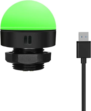 USB LED 3-Stack Andon Tower Light with Buzzer OSHA Compliant USB LED 3-Stack Andon Tower Light with Buzzer OSHA Compliant