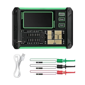 LCR-AR1 Multi-Function Transistor Tester with LCR Meter, ESR Tester, Capacitor Detector & Infrared Decoder Auto Mode for PNP/NPN/Zener Diode, 1.9" Display, USB-C Charging LCR-AR1 Multi-Function Transistor Tester with LCR Meter, ESR Tester, Capacitor Detector & Infrared Decoder Auto Mode for PNP/NPN/Zener Diode, 1.9" Display, USB-C Charging