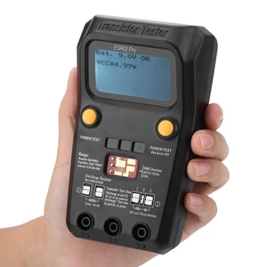 ESR02 Pro Digital Transistor & Capacitor Tester SMD Chip Component Inductance Meter, Automatic Checker for Diode, Triode, Resistor & Transistor ESR02 Pro Digital Transistor & Capacitor Tester SMD Chip Component Inductance Meter, Automatic Checker for Diode, Triode, Resistor & Transistor