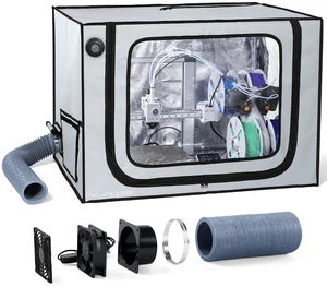 3D Printer Enclosure with Exhaust Kit for Bambu Lab A1 Combo 3D Printer Enclosure with Exhaust Kit for Bambu Lab A1 Combo