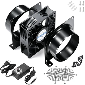 4" DC12V Axial Exhaust Fan, Air Fume Smoke Extractor 4" DC12V Axial Exhaust Fan, Air Fume Smoke Extractor