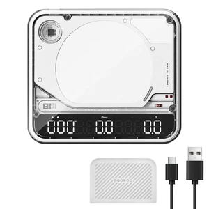 Themis Ultra Smart Coffee Scale White Espresso Scale with Timer, Flow Rate, Ratio & Auto Mode, APP Bluetooth, Waterproof for Pour-Over & Espresso Brewing Themis Ultra Smart Coffee Scale White Espresso Scale with Timer, Flow Rate, Ratio & Auto Mode, APP Bluetooth, Waterproof for Pour-Over & Espresso Brewing