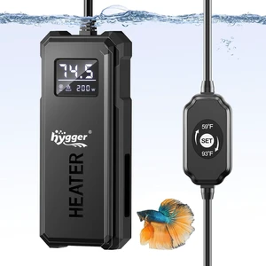 Adjustable 50W/100W/150W/200W Titanium Aquarium Heater Auto Power-Off & High-Temp Protection for Saltwater & Freshwater Fish/Turtle Tanks Adjustable 50W/100W/150W/200W Titanium Aquarium Heater Auto Power-Off & High-Temp Protection for Saltwater & Freshwater Fish/Turtle Tanks