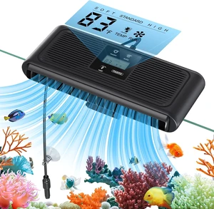 Aquarium Water Chiller Fan with Auto Temp Control & Temperature Probe Aquarium Water Chiller Fan with Auto Temp Control & Temperature Probe