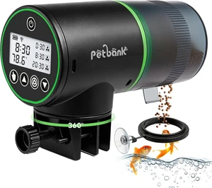 WiFi Aquarium Fish Feeder with Automatic Dispensing & Temperature Monitoring WiFi Aquarium Fish Feeder with Automatic Dispensing & Temperature Monitoring