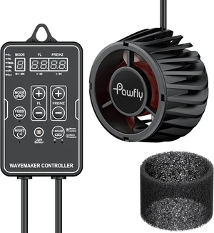 3400 GPH Aquarium Wave Maker, DC 24V 20W Circulation Pump with Magnetic Base Power Head for 50-450 Gallon Freshwater & Saltwater Tanks 3400 GPH Aquarium Wave Maker, DC 24V 20W Circulation Pump with Magnetic Base Power Head for 50-450 Gallon Freshwater & Saltwater Tanks