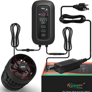 Powerful DC Wave Maker with Adjustable Flow Frequency & 4 Wave/Night/Feed Modes Quiet Aquarium Circulation Pump with Magnetic Holder & Display Controller Powerful DC Wave Maker with Adjustable Flow Frequency & 4 Wave/Night/Feed Modes Quiet Aquarium Circulation Pump with Magnetic Holder & Display Controller