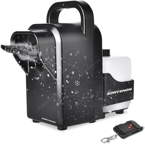 900W Low-Noise Foam Snow Machine with Remote Control & Adjustable Snowflake Effect Indoor/Outdoor Artificial Snow Maker for Weddings, Stage, Theater & Party Decor 900W Low-Noise Foam Snow Machine with Remote Control & Adjustable Snowflake Effect Indoor/Outdoor Artificial Snow Maker for Weddings, Stage, Theater & Party Decor
