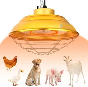 600W Chicken Coop Heat Lamp 2-Stage Brooder Heater for Chicks 600W Chicken Coop Heat Lamp 2-Stage Brooder Heater for Chicks