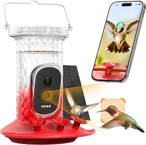 Solar-Powered Smart Hummingbird Feeder with Camera Solar-Powered Smart Hummingbird Feeder with Camera