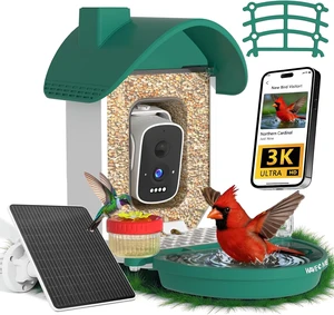 3K Smart Bird Feeder Camera with AI Bird Recognition & Instant Alerts 3K Smart Bird Feeder Camera with AI Bird Recognition & Instant Alerts