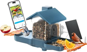 Smart Solar Bird Feeder with Camera & Outdoor Bird Bath Smart Solar Bird Feeder with Camera & Outdoor Bird Bath