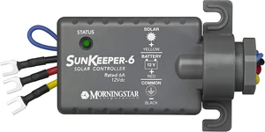 Morningstar SunKeeper 6A PWM Solar Charge Controller & Panel Regulator Morningstar SunKeeper 6A PWM Solar Charge Controller & Panel Regulator