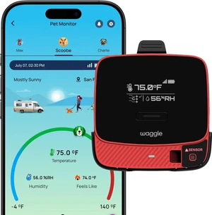 4G RV Pet Temperature Monitor with RVSentry Geofence Alerts & Real-Time App Monitoring No WiFi Needed, SMS & Email Power-Outage Alerts, Subscription Required 4G RV Pet Temperature Monitor with RVSentry Geofence Alerts & Real-Time App Monitoring No WiFi Needed, SMS & Email Power-Outage Alerts, Subscription Required