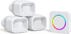Wireless Driveway Alarm Motion Sensor Door Chime & Detector Wireless Driveway Alarm Motion Sensor Door Chime & Detector