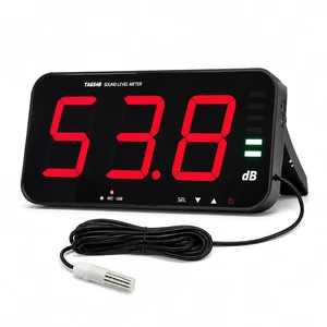 30-130dB Digital Sound Level Meter Wall-Hanging Decibel Reader 30-130dB Digital Sound Level Meter Wall-Hanging Decibel Reader