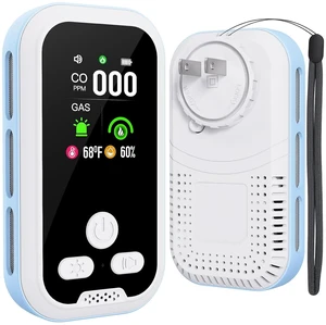 5-in-1 Plug-in Indoor Air Quality Detector with HD Display 5-in-1 Plug-in Indoor Air Quality Detector with HD Display