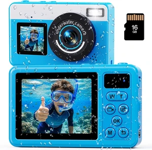10FT 4K 48MP Waterproof Underwater Camera for Teens & Beginners 10FT 4K 48MP Waterproof Underwater Camera for Teens & Beginners