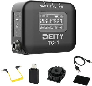 TC-1 Wireless Timecode Box, 0.5ppm Accuracy, Bluetooth 5.0 & 2.4G Radio TC-1 Wireless Timecode Box, 0.5ppm Accuracy, Bluetooth 5.0 & 2.4G Radio