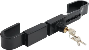 Adjustable Heavy-Duty Steel Shipping Container Lock Cargo Door & Trailer Box Lock with 2 Keys Adjustable Heavy-Duty Steel Shipping Container Lock Cargo Door & Trailer Box Lock with 2 Keys
