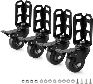 3" Storage Rack Caster Wheels, 4 Pcs, 1000 Lbs Total Capacity Fits Boltless Self-Locking Shelving Racks 3" Storage Rack Caster Wheels, 4 Pcs, 1000 Lbs Total Capacity Fits Boltless Self-Locking Shelving Racks