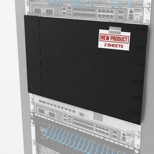 19" Black EZIBLANK Blanking Panels 2 Sheets of 6RU Panels Per Box, Easy Tool-Less Installation 19" Black EZIBLANK Blanking Panels 2 Sheets of 6RU Panels Per Box, Easy Tool-Less Installation