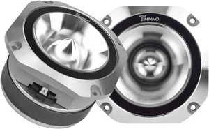 TPT-ST25 4-Inch Chrome Super Tweeter 8 Ohm, 900 Watts Max, 107 dB, 1.5 in Voice Coil, High Sensitivity, Slim Profile Bullet Tweeters for Pro Audio (Pair) TPT-ST25 4-Inch Chrome Super Tweeter 8 Ohm, 900 Watts Max, 107 dB, 1.5 in Voice Coil, High Sensitivity, Slim Profile Bullet Tweeters for Pro Audio (Pair)