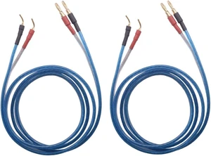 KK ZB-SB HiFi OFC Speaker Wire Banana Plug to Pin Type, 1 Pair (4 Banana & 4 Pin), 1.5M(4.92ft)/3M(9.84ft)/5M(16ft)/7M(22.9ft) KK ZB-SB HiFi OFC Speaker Wire Banana Plug to Pin Type, 1 Pair (4 Banana & 4 Pin), 1.5M(4.92ft)/3M(9.84ft)/5M(16ft)/7M(22.9ft)
