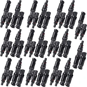 10-Pairs 2-to-1 Solar Panel Branch Y Connector (Fmm Mff) 10-Pairs 2-to-1 Solar Panel Branch Y Connector (Fmm Mff)