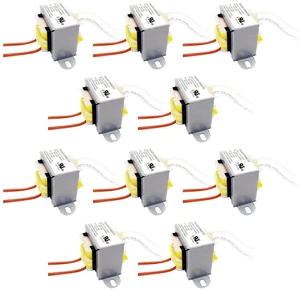 10-Pack 120V to 24V AC Transformers UL Recognized Component 10-Pack 120V to 24V AC Transformers UL Recognized Component