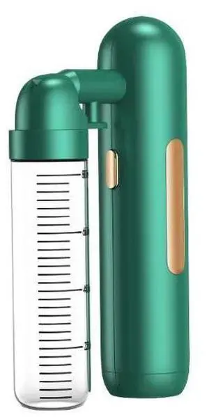 SOEWIOU  Handheld Humidifier 99g, USB-C Rechargeable Nano Mist Travel Humidifier, 200 ml Tank, Pocket-Size 2.0 in×0.9 in×3.7 in, Quiet 30 dB, 10 h Runtime, Portable Cool Mist for Bedroom, Office De