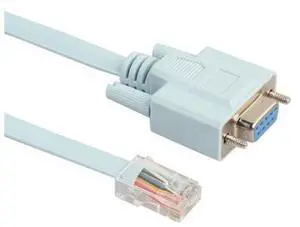 USB Console Cable RJ45 Cat5 Ethernet To Rs232 DB9 COM Port Serial Female Rollover Routers Network Adapter Cable Blue USB Console Cable RJ45 Cat5 Ethernet To Rs232 DB9 COM Port Serial Female Rollover Routers Network Adapter Cable Blue