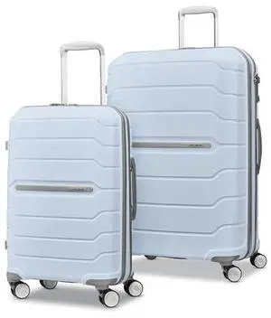 Samsonite Freeform 2-Piece Luggage Set - Carry-On & Large Checked Luggage with Dual Spinner Wheels - Durable Polypropylene Hardshell - TSA Lock, Airline-Approved - Expandable Hard Shell Powder Blue Samsonite Freeform 2-Piece Luggage Set - Carry-On & Large Checked Luggage with Dual Spinner Wheels - Durable Polypropylene Hardshell - TSA Lock, Airline-Approved - Expandable Hard Shell Powder Blue