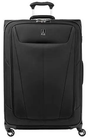 Travelpro Maxlite 5 Softside Expandable Luggage with 4 Spinner Wheels, Lightweight Suitcase, Men and Women, Black, Checked-Large 29-Inch Travelpro Maxlite 5 Softside Expandable Luggage with 4 Spinner Wheels, Lightweight Suitcase, Men and Women, Black, Checked-Large 29-Inch