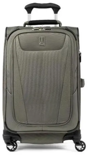 Travelpro Maxlite 5 Softside Expandable Luggage with 4 Spinner Wheels, Lightweight Suitcase, Men and Women, Slate Green, Carry-on 21-Inch Travelpro Maxlite 5 Softside Expandable Luggage with 4 Spinner Wheels, Lightweight Suitcase, Men and Women, Slate Green, Carry-on 21-Inch