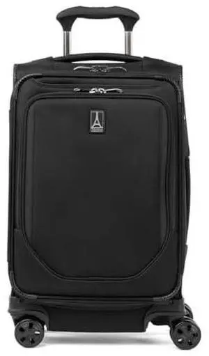 Travelpro Crew Classic Lightweight Softside Expandable Carry on Luggage, 8 Wheel Spinner Suitcase, Men and Women, Carry On 21-Inch, Black Travelpro Crew Classic Lightweight Softside Expandable Carry on Luggage, 8 Wheel Spinner Suitcase, Men and Women, Carry On 21-Inch, Black